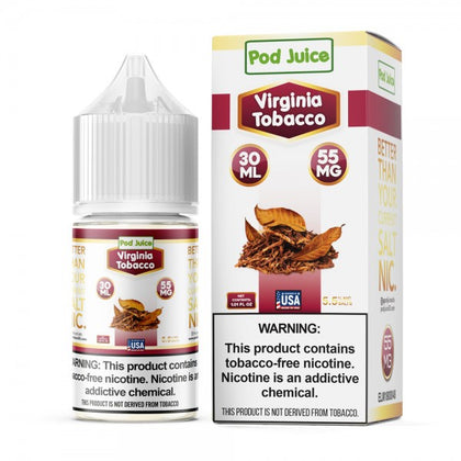 Pod Juice Synthetic Salt - Virginia Tobacco - 30mL