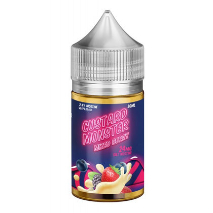 Custard MONSTER Salt - Mixed Berry Custard - 30mL