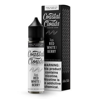 Coastal Clouds - Iced Red White and Berry - 60mL