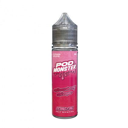 Pod Monster Synthetic Salt - Strawberry Scoops - 60mL