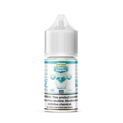 Pod Juice Salt - Clear Sapphire - 30mL