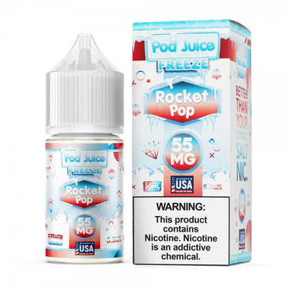 Pod Juice Salt - Rocket Pop Freeze - 30mL