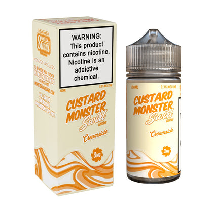 Custard Monster Swirl - Creamsicle - 100mL