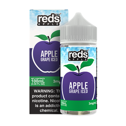 Reds Apple - Apple Grape Iced - 100mL