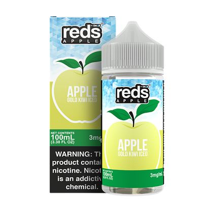 Reds Apple - Apple Gold Kiwi Iced - 100mL