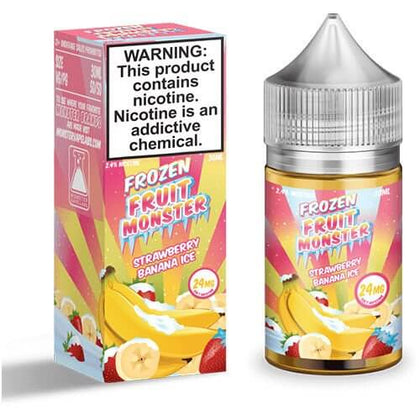 Frozen Fruit Monster Salt - Strawberry Banana Ice - 30mL Near Me Denver Colorado